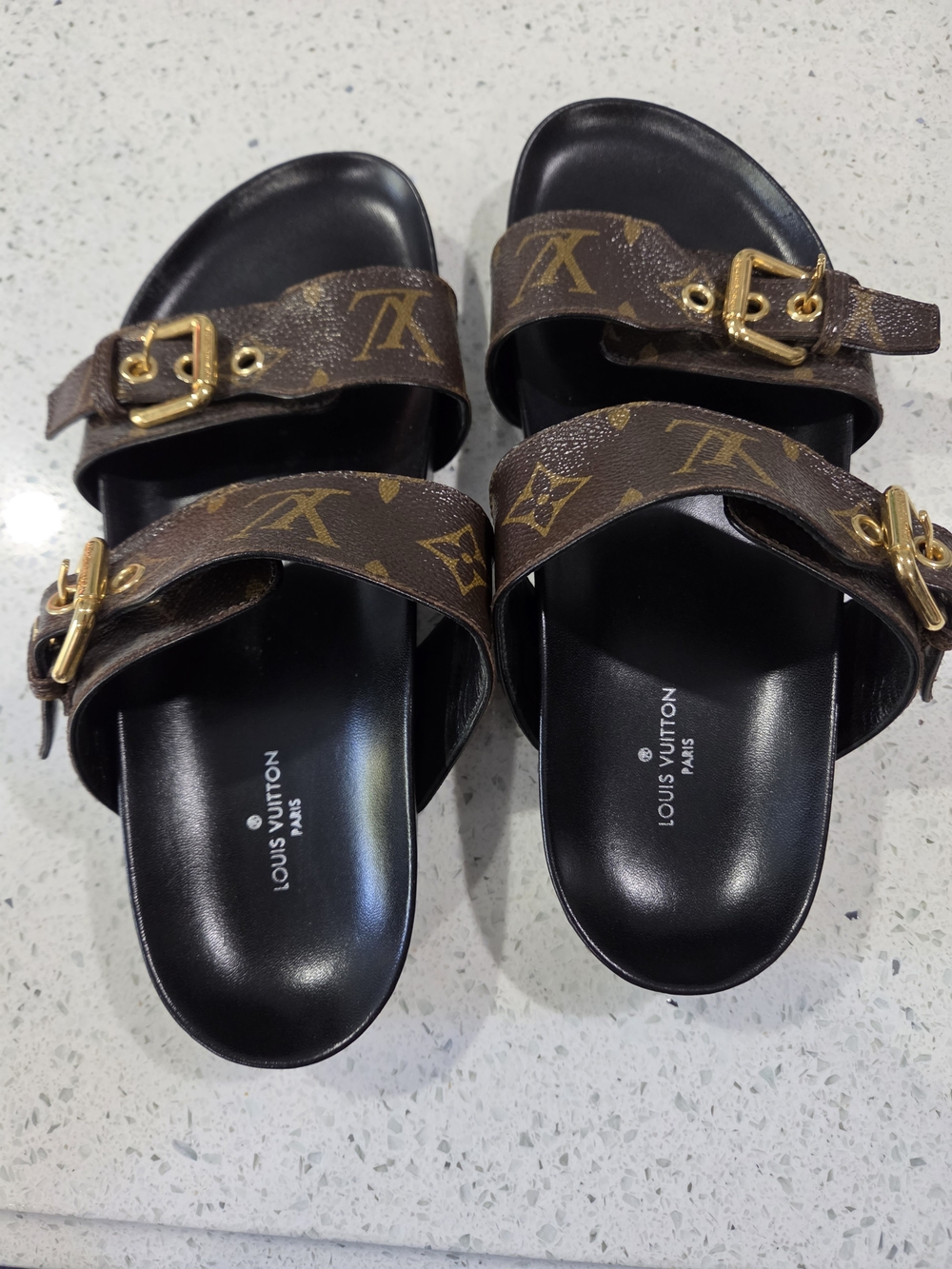 Louis Vuitton Bom Dia Slides